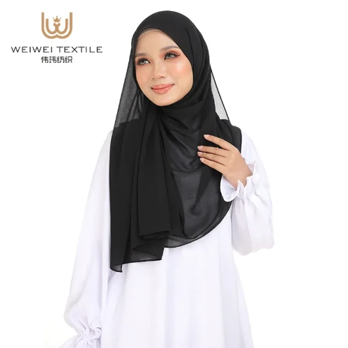 black cotton abaya