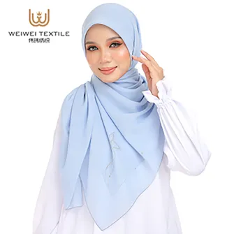 how to sew chiffon scarf