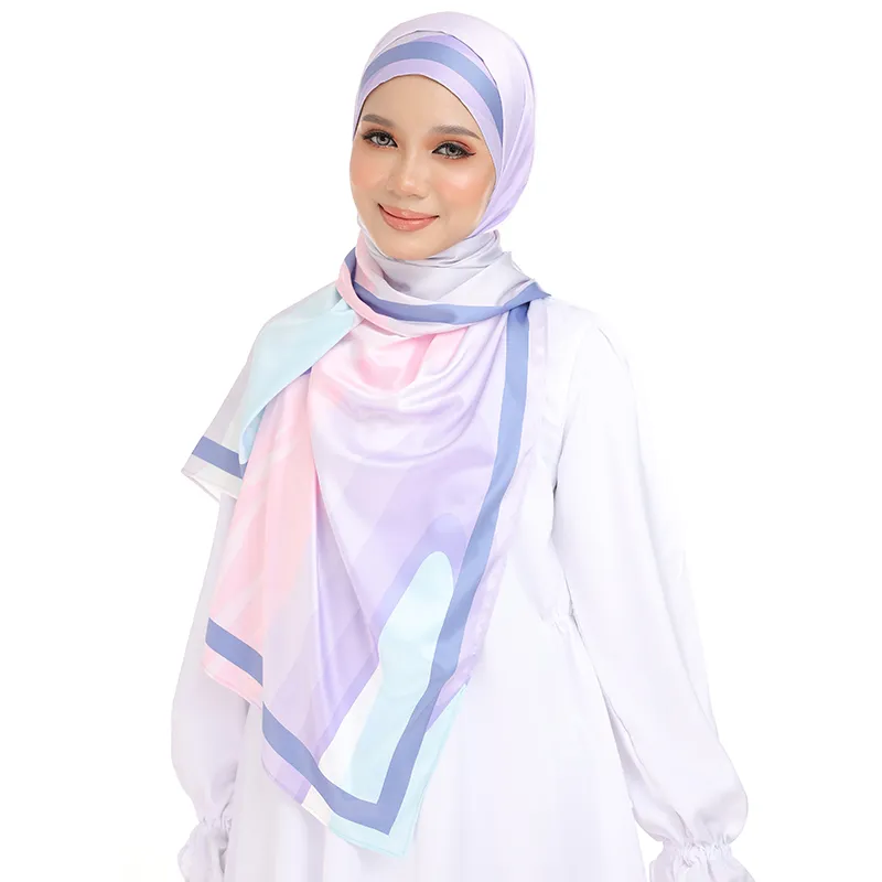 sky blue scarf