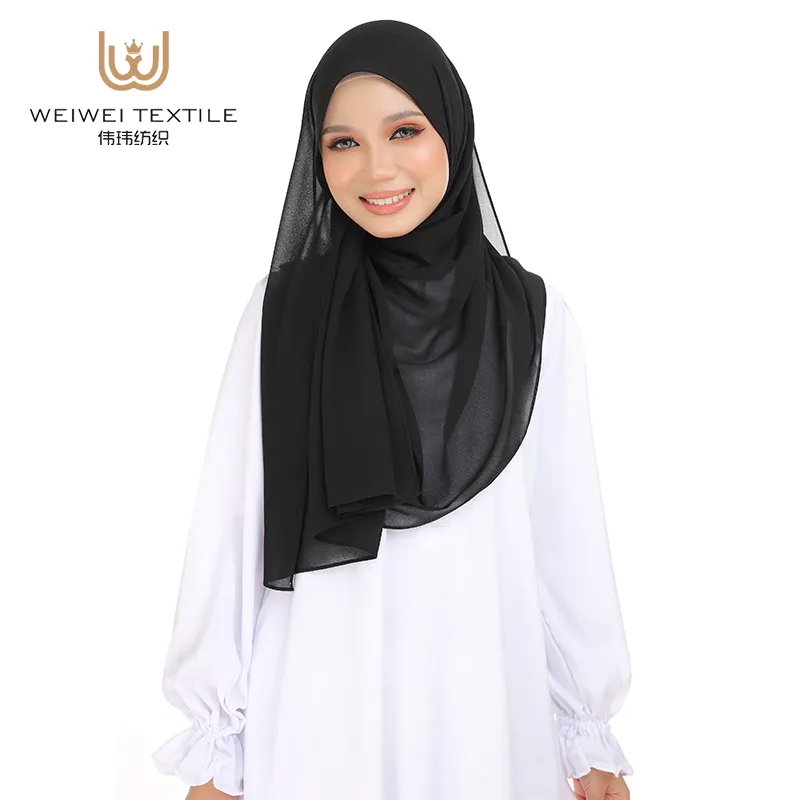 polyester chiffon hijab