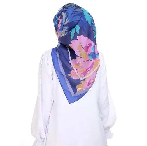white chiffon shawl